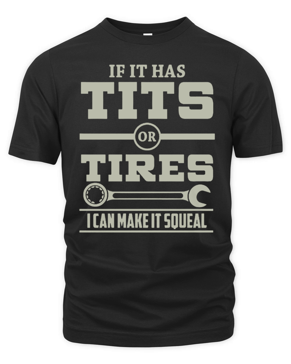 MECHANIC - TITS OR TIRES Organic Unisex T-shirt
