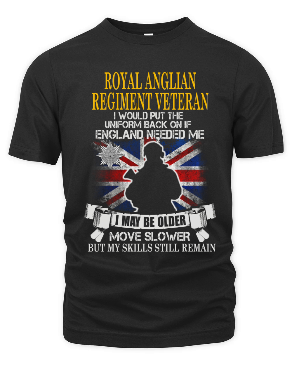 Royal Anglian Regiment Organic Unisex T-shirt