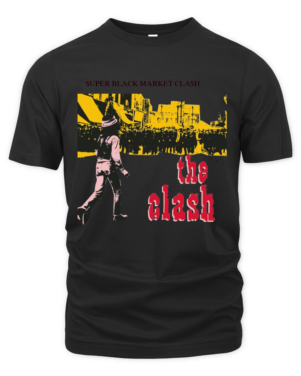 The C - Super Black Market Clash. Organic Unisex T-shirt
