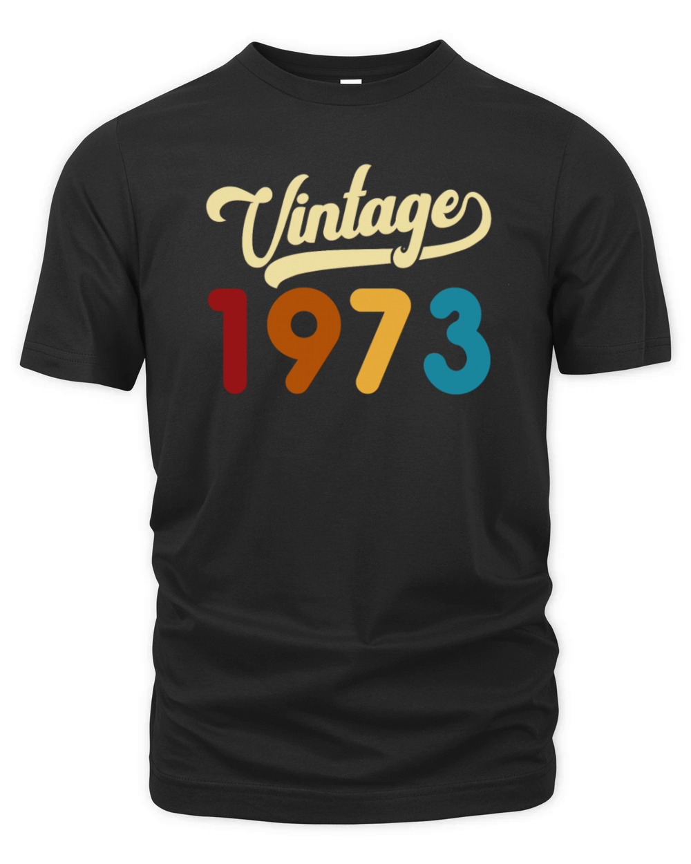 Vintage 1973 Limited Edition 48th Birthday Gift Organic Unisex T-shirt