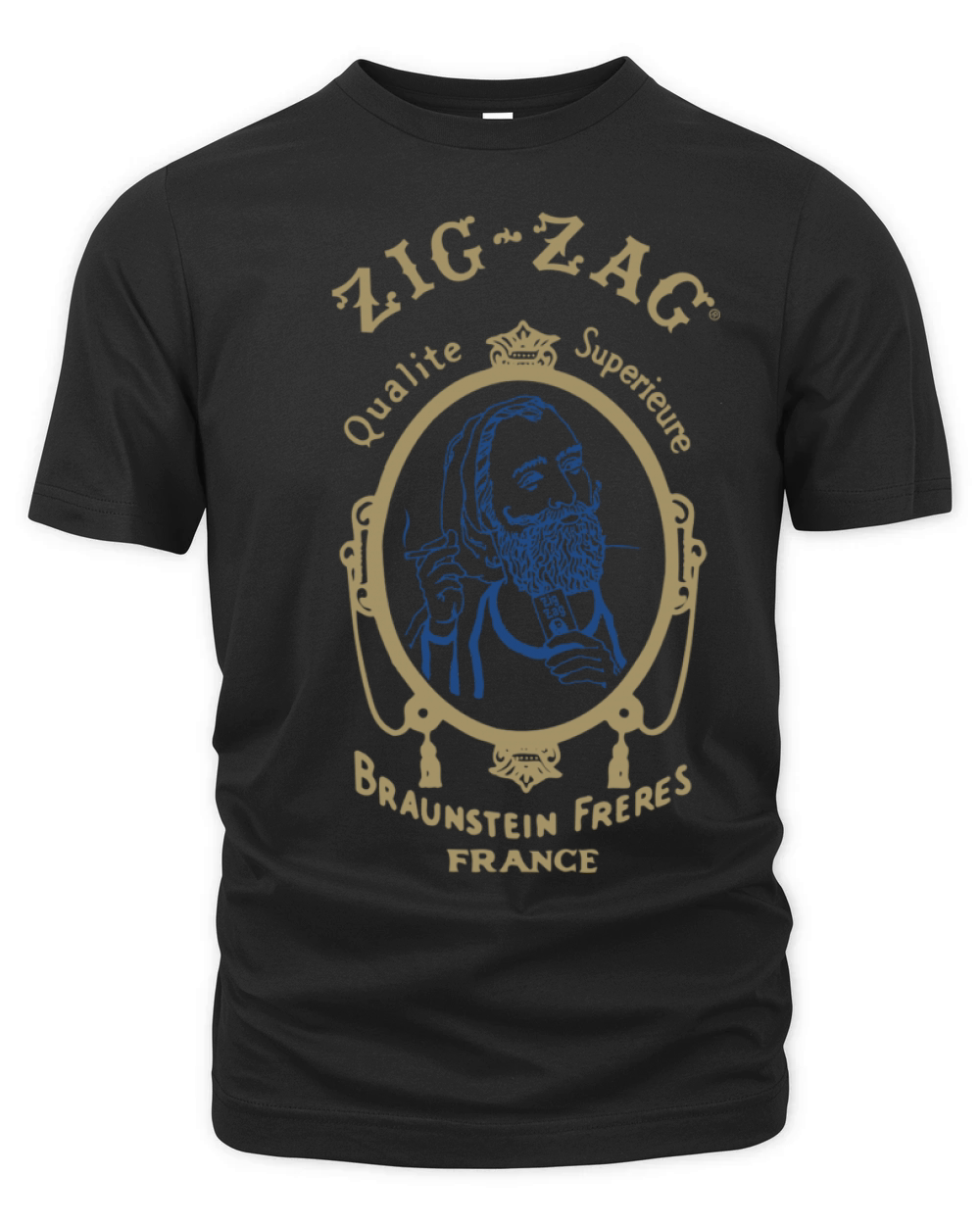 Zig Zag Man Organic Unisex T-shirt