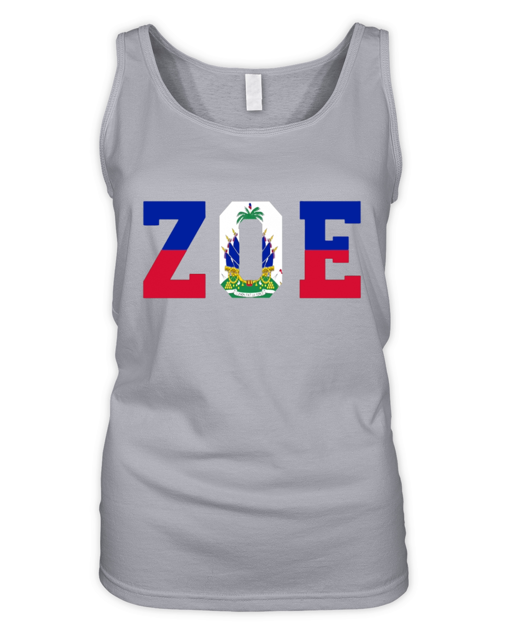 Haitian Zoe- - Haitian pride for haitian flag day Organic Women's Tank Top