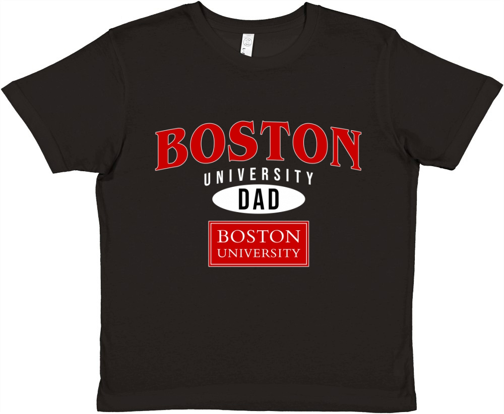 Champion Boston University Dad 2020 Premium Kids Crewneck T-shirt