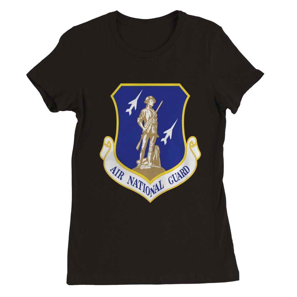 AIR NATIONAL GUARD Premium Womens Crewneck T-shirt