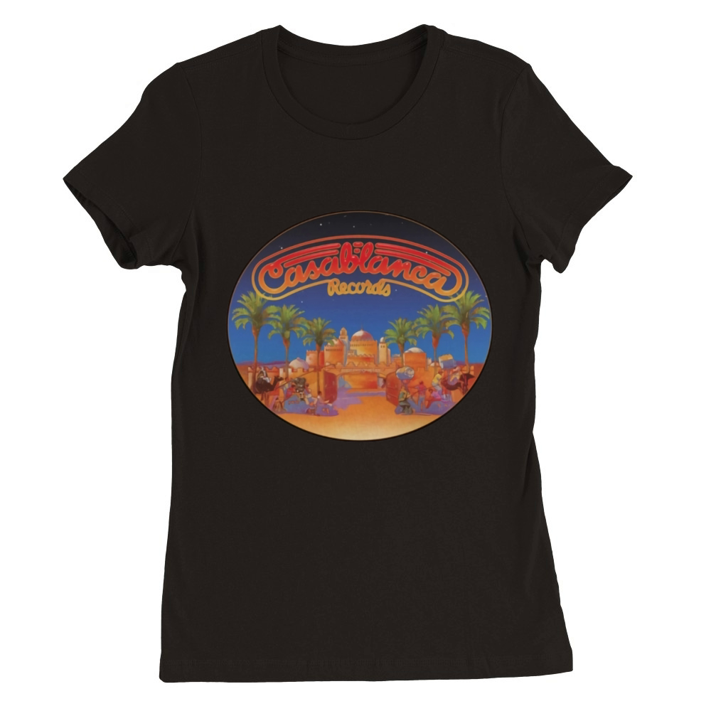 Casablanca Records Premium Womens Crewneck T-shirt