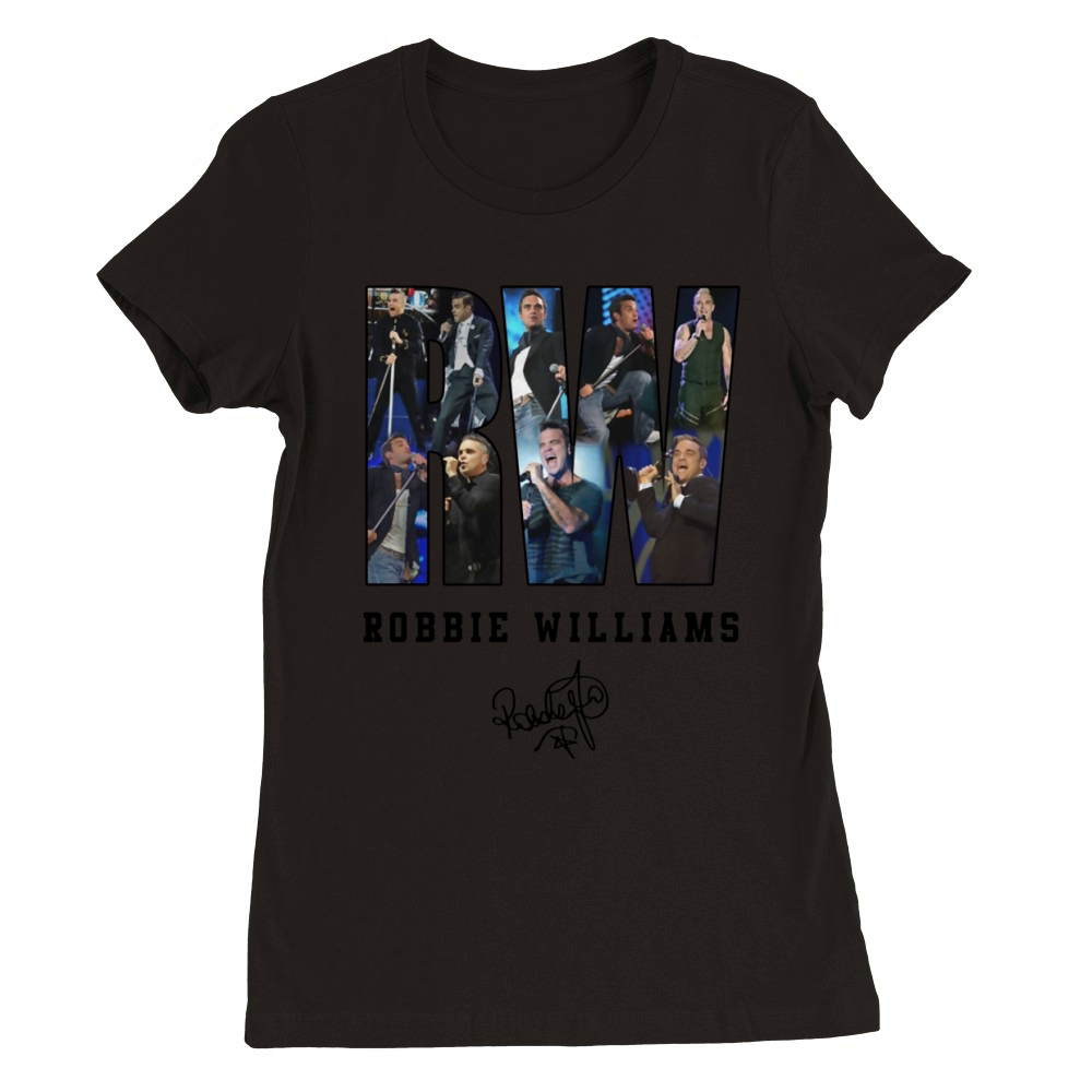 ROBBIE WILLIAMS Premium Womens Crewneck T-shirt