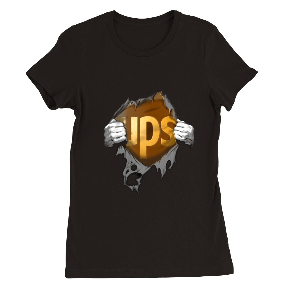 ups Premium Womens Crewneck T-shirt