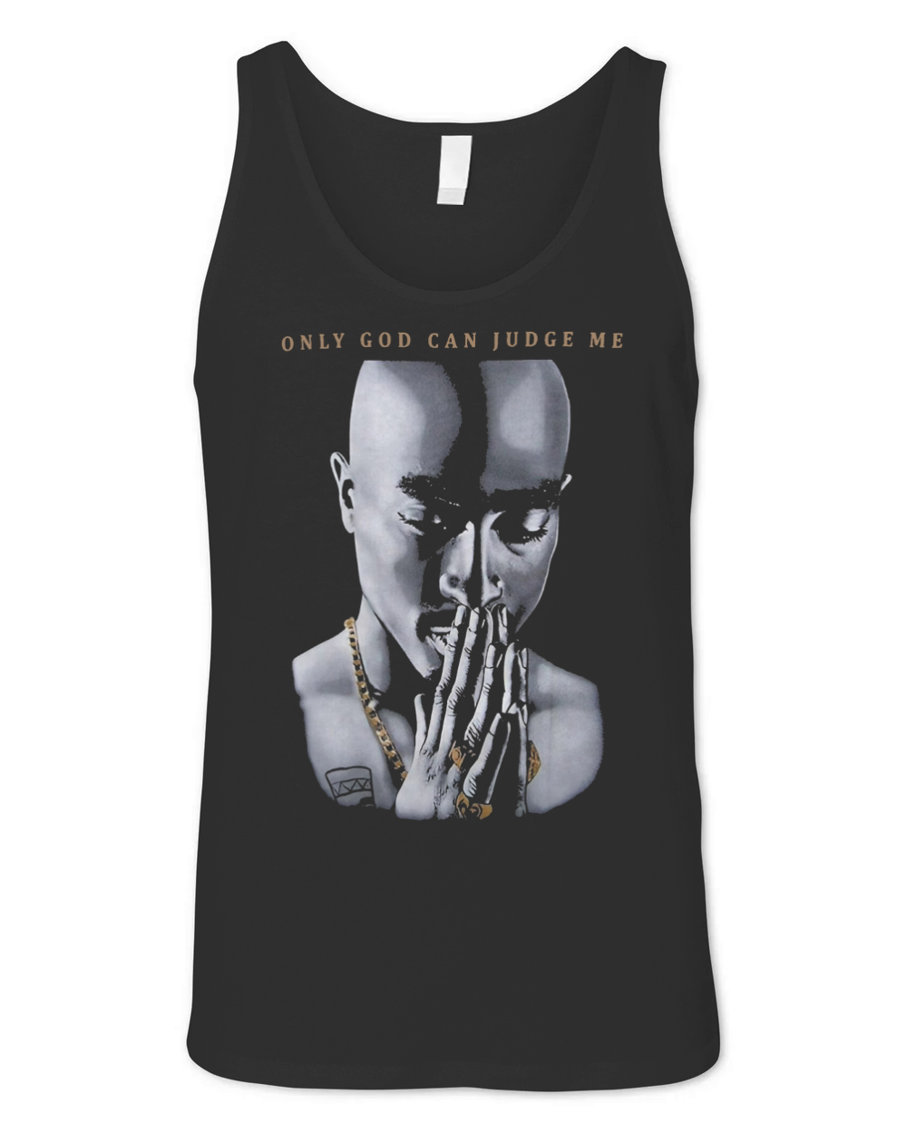Tupac Only God Can Judge Me 2Pac Shakur Hip Hop Unisex Jersey Tank