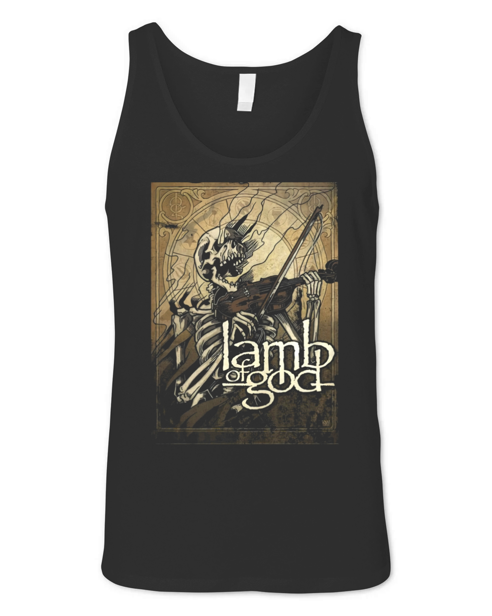 Vintage Lamb Of God Art Unisex Jersey Tank