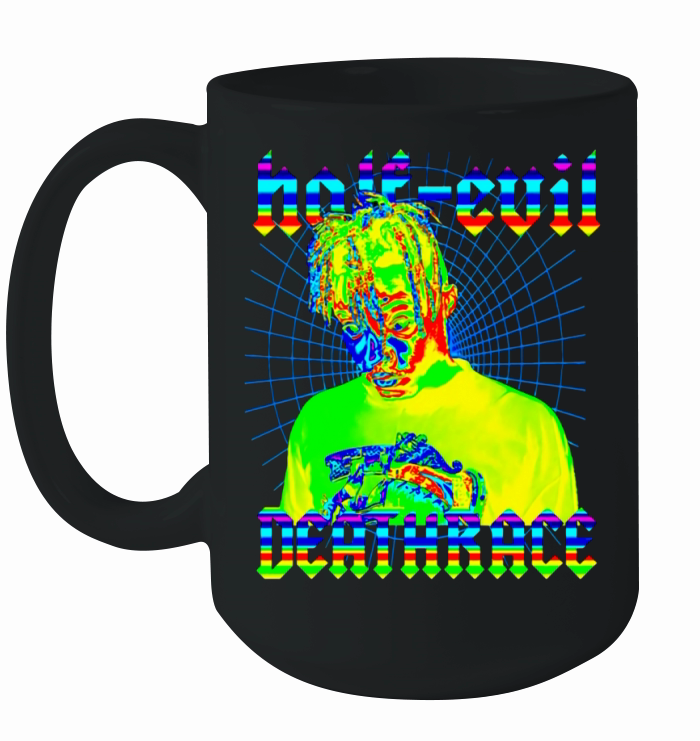Juice WRLD half evil deathrace Ceramic Mug