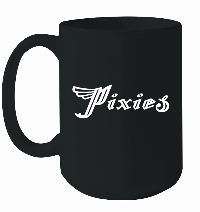 Pixies Band Logo Art Wing White Ceramic Mug