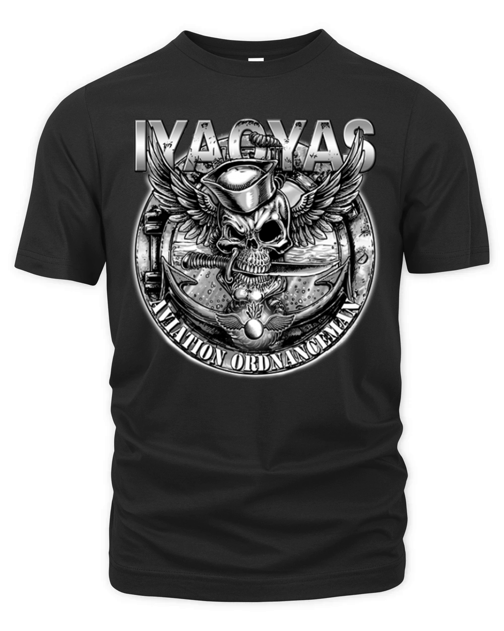 Aviation Ordnanceman IYAOYAS Military Tshirt Organic Unisex T-shirt