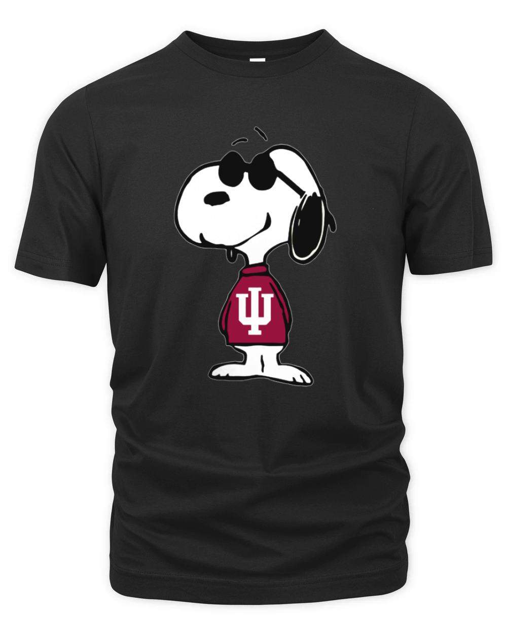CG-snoopy-sport-football-Indiana Hoosiers Organic Unisex T-shirt