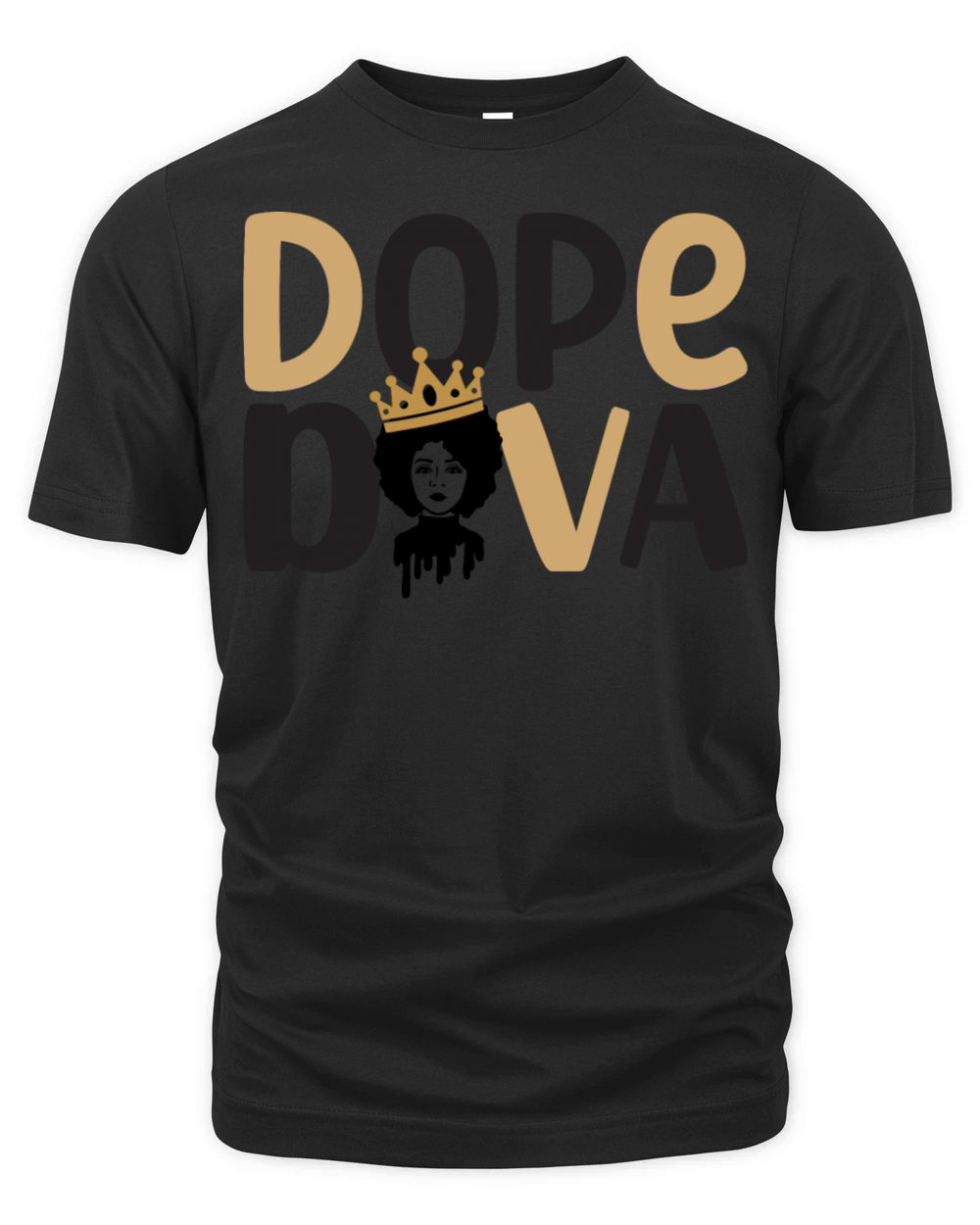 Dope diva black history Organic Unisex T-shirt