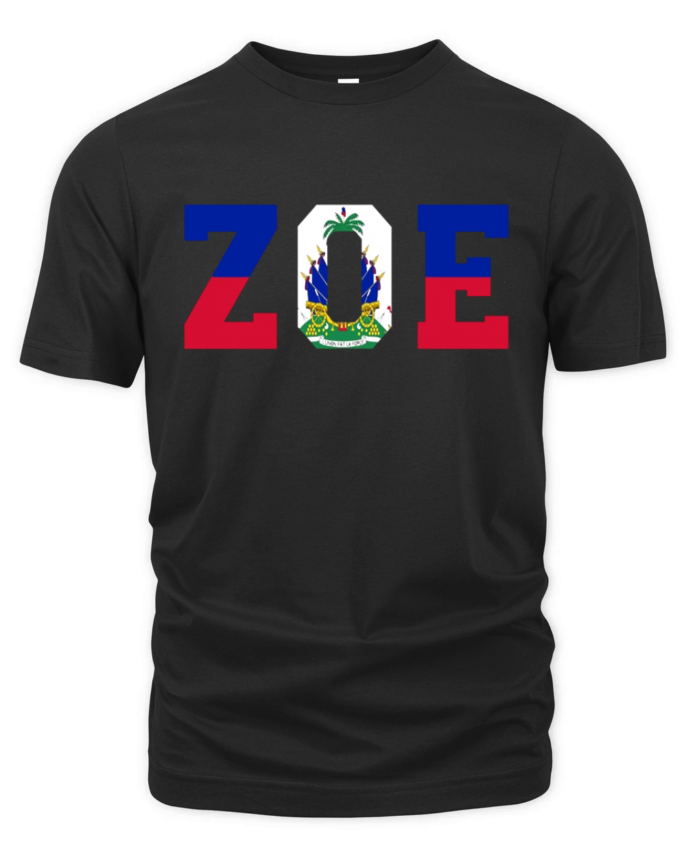 Haitian Zoe- - Haitian pride for haitian flag day Organic Unisex T-shirt