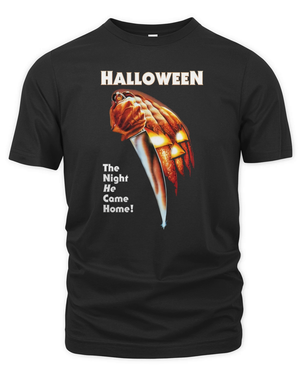 HALLOWEEN - The Night He Came Home! Organic Unisex T-shirt