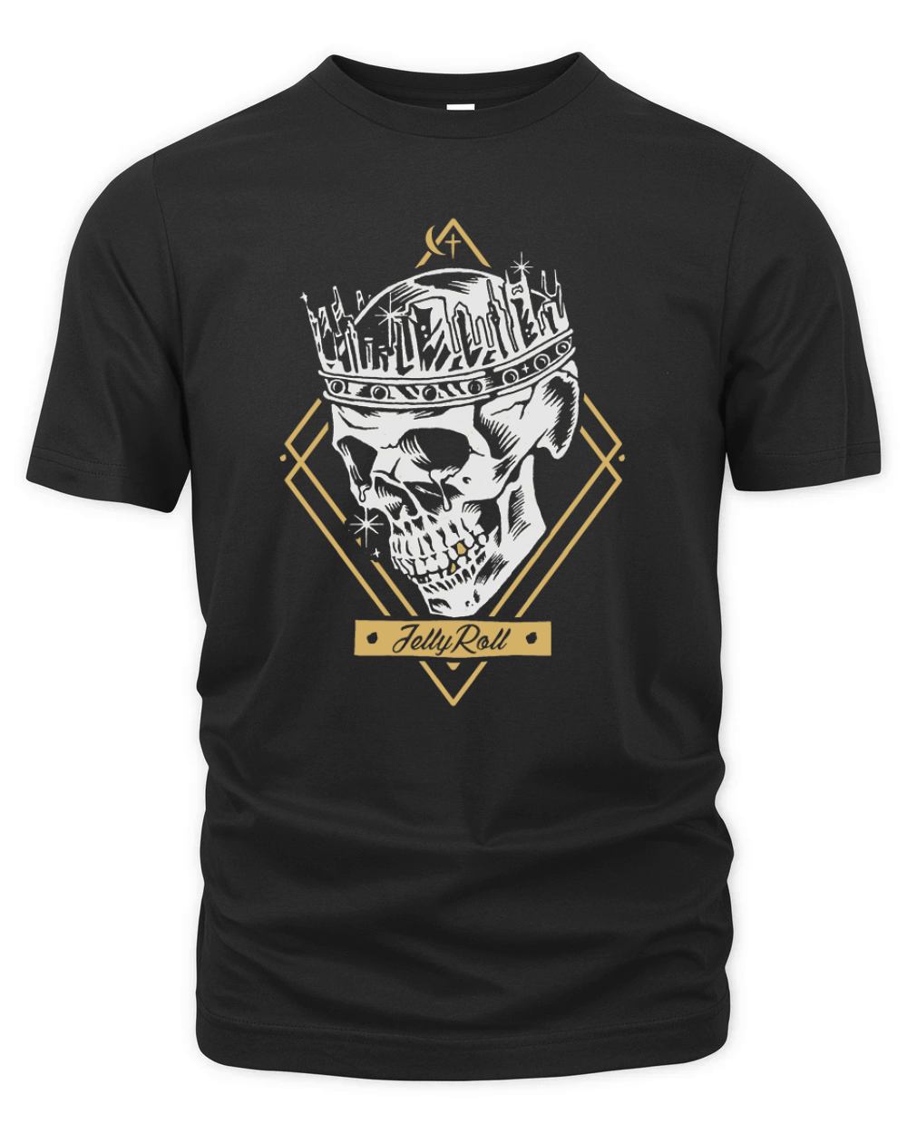 jelly roll skull crown merch Organic Unisex T-shirt