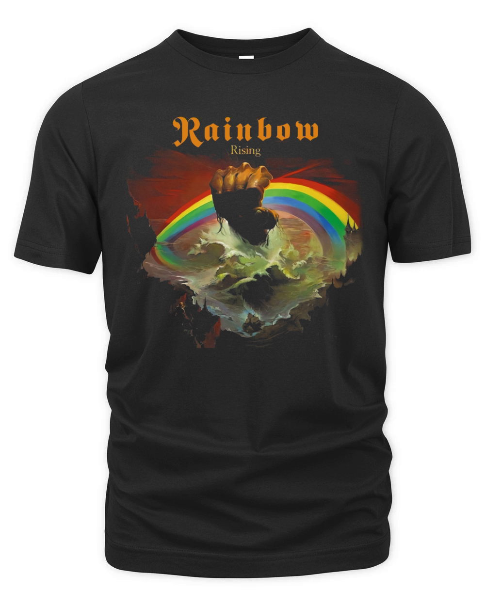 Rainbow Band - Rising T-Shirt Organic Unisex T-shirt