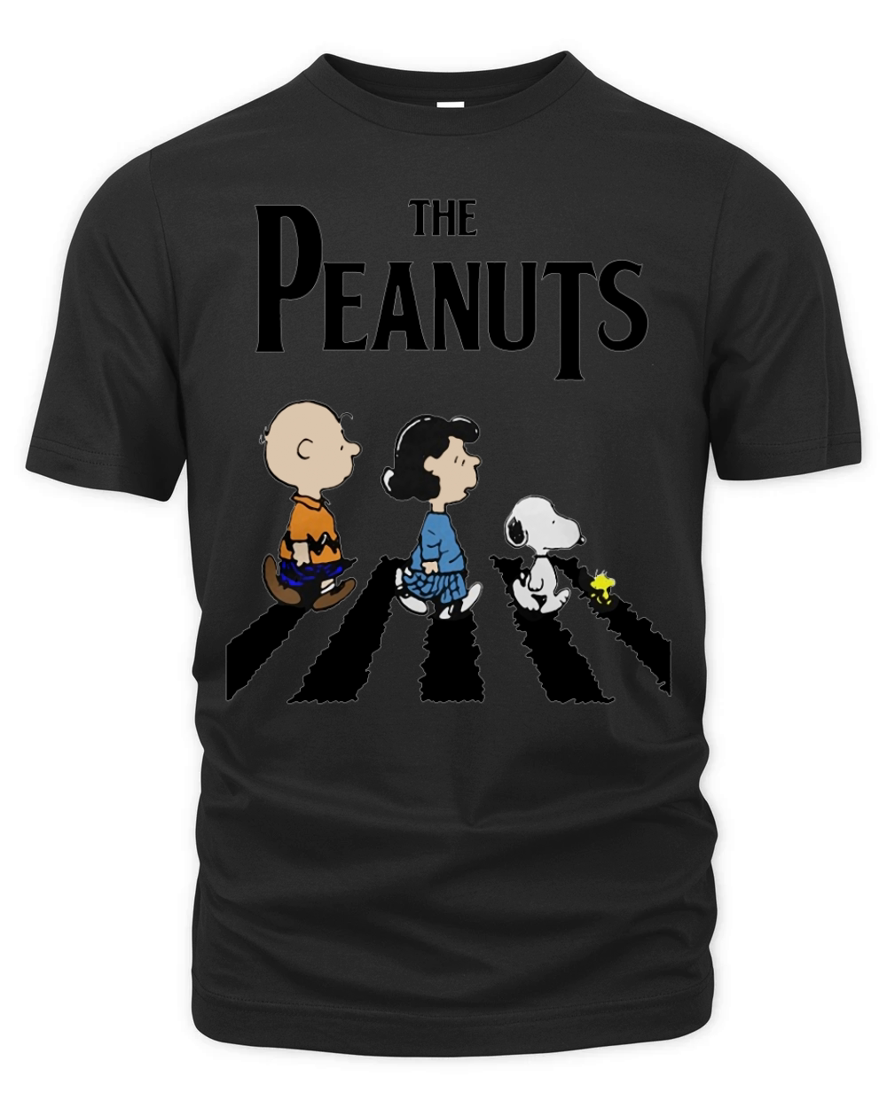 shirt Peanuts Abbey Road Organic Unisex T-shirt