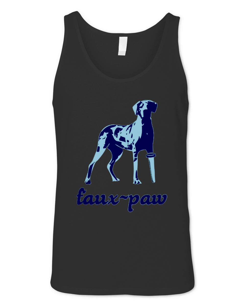 Faux-Paw Unisex Jersey Tank