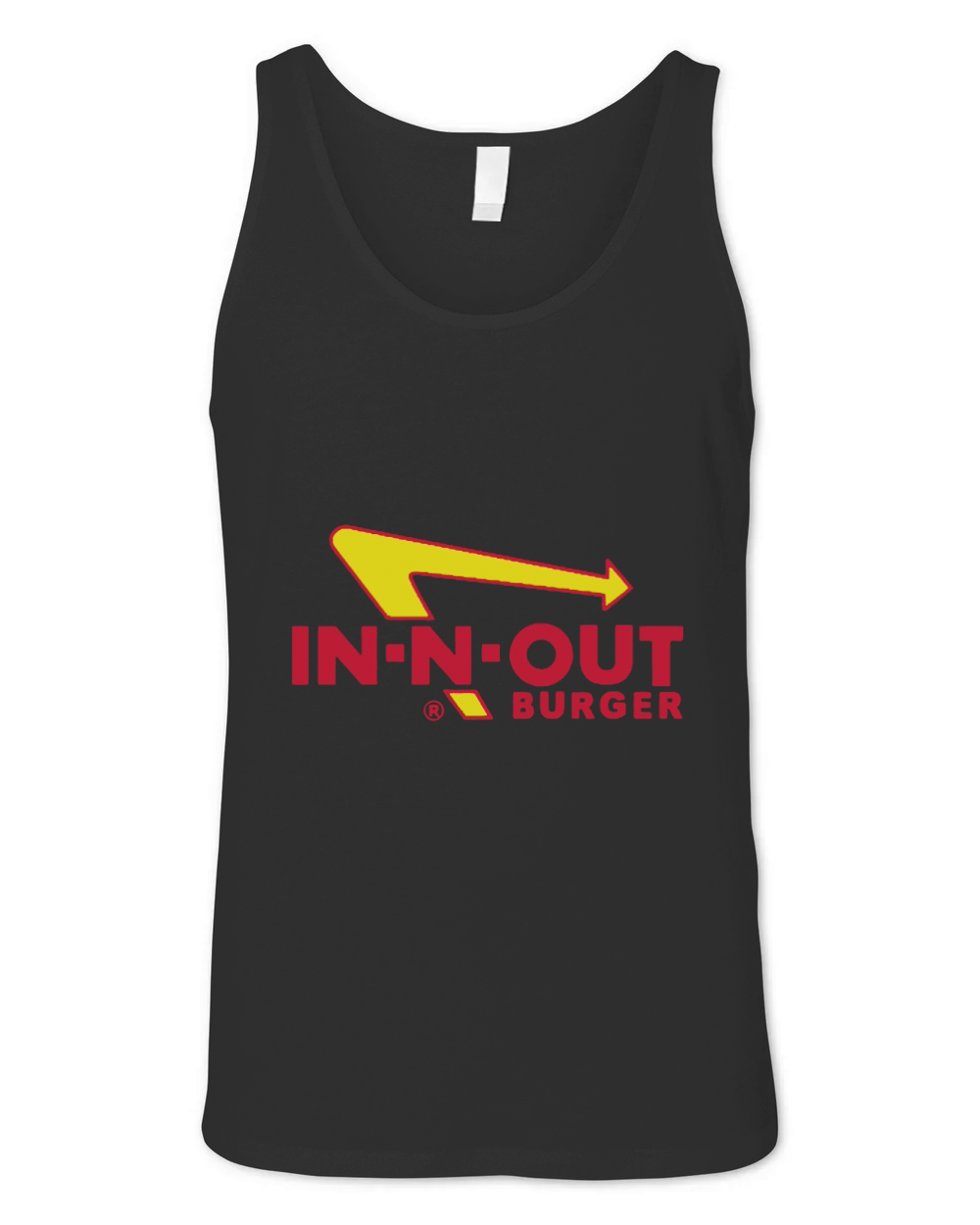 In N Out Logo Unisex Jersey Tank