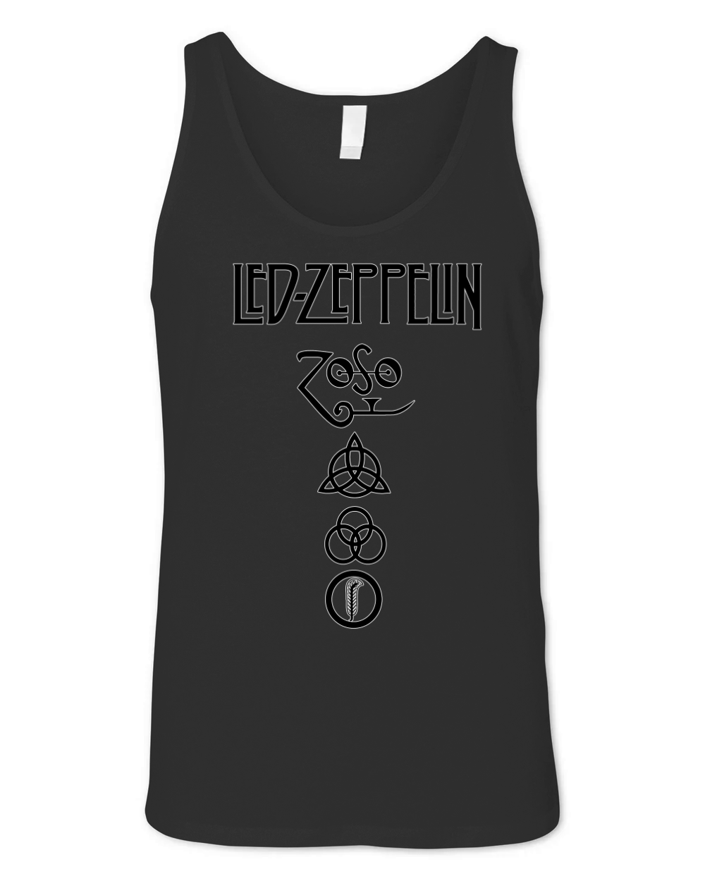 Led Zeppelin Symbol Unisex Jersey Tank