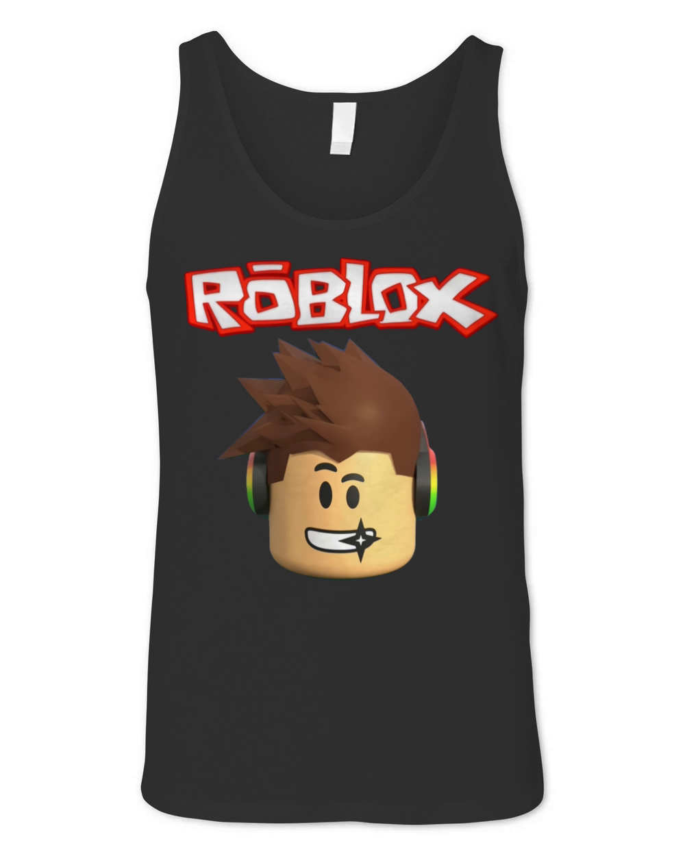 Roblox Character Head Unisex Jersey Tank