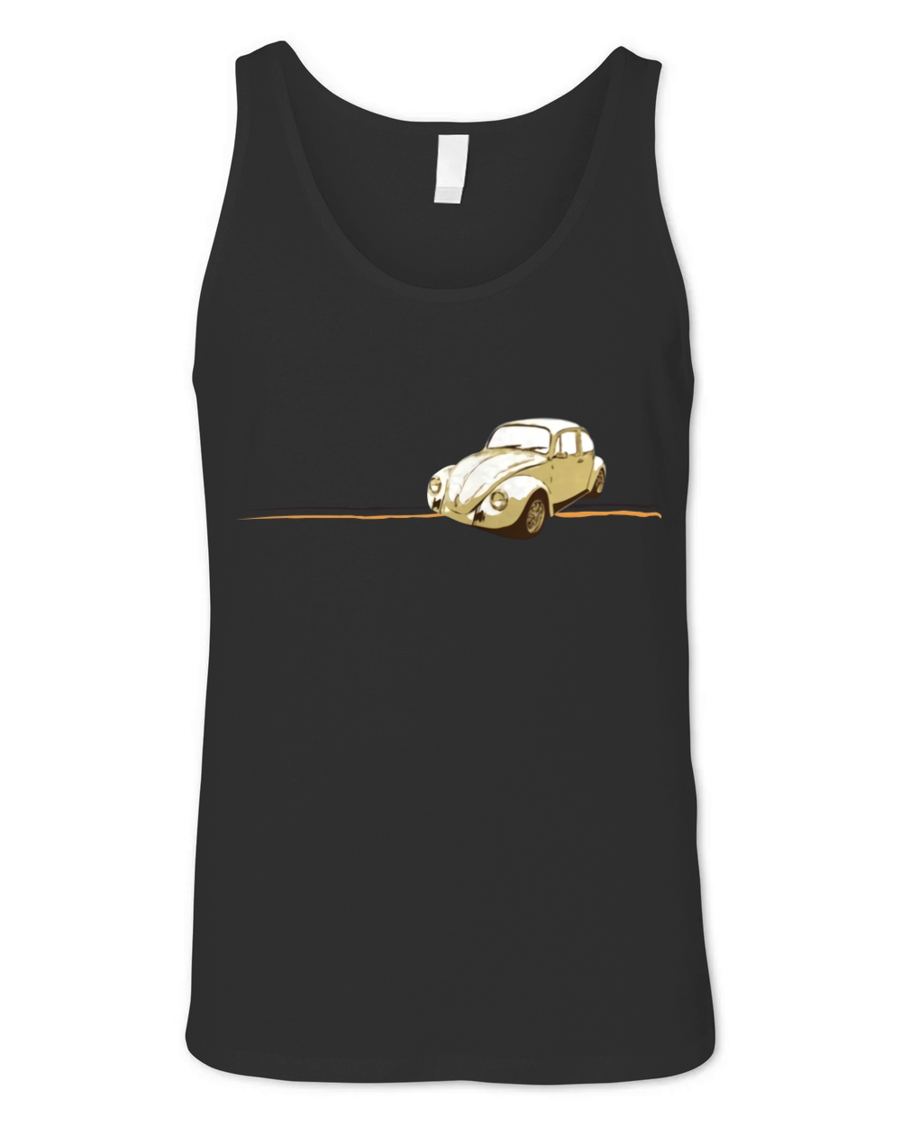 Vw Vintage Beetle Unisex Jersey Tank