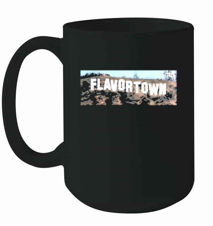 Flavortown Hollywood Shirt Ceramic Mug
