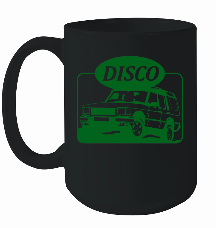 Illustration de Land Rover Discovery Ceramic Mug