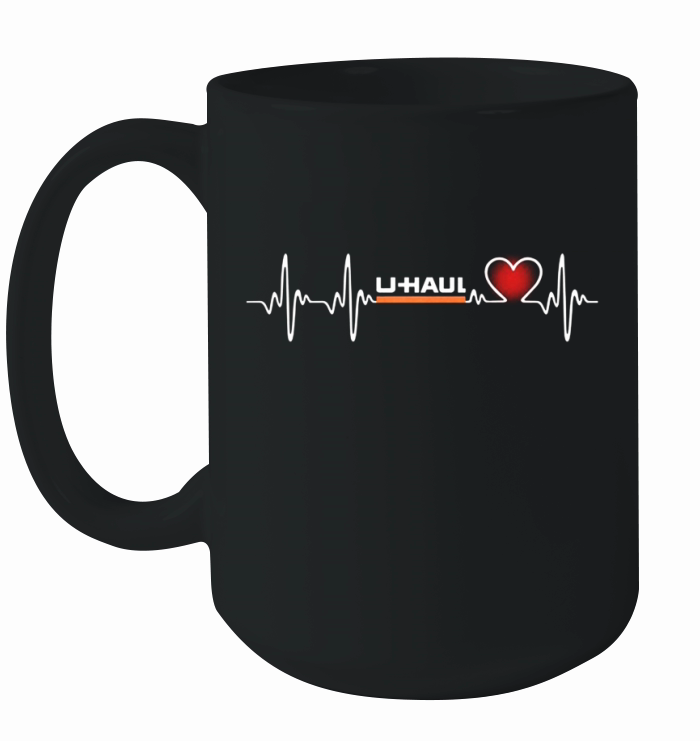 Uhaul Heart Ceramic Mug