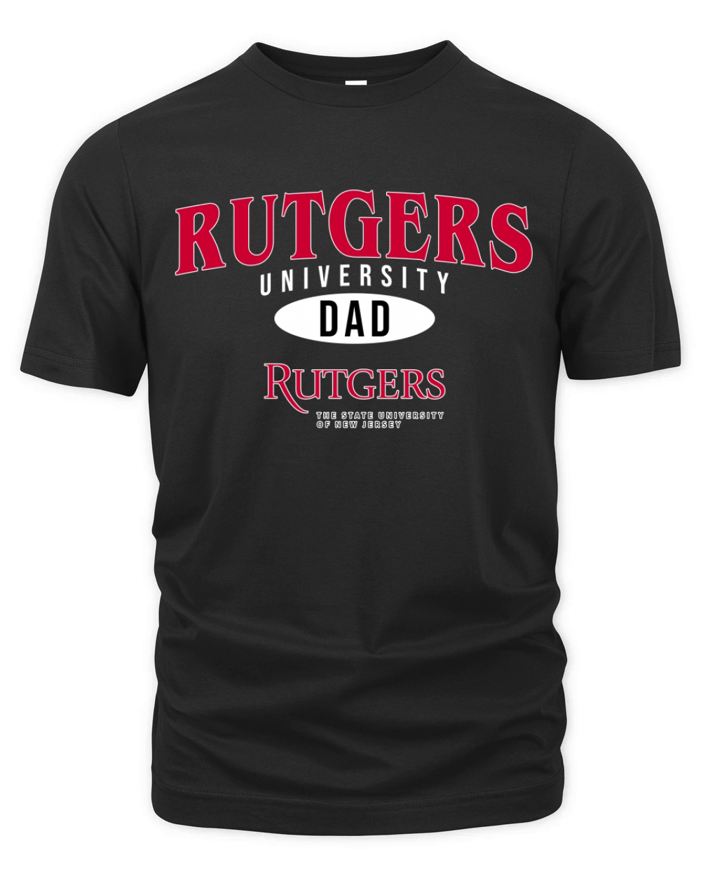 Champion Rutgers University Dad 2020 Organic Unisex T-shirt