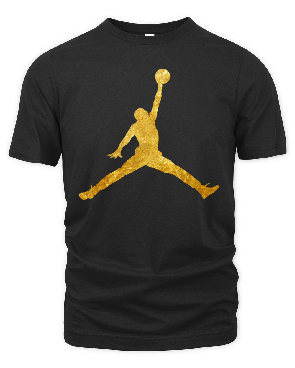 Gold Jordan Logo shirt Organic Unisex T-shirt