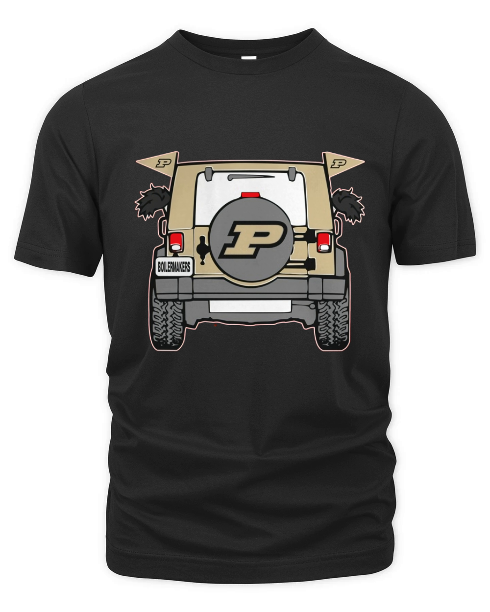 Jeep Sport PURDUE BOILERMAKERS Organic Unisex T-shirt