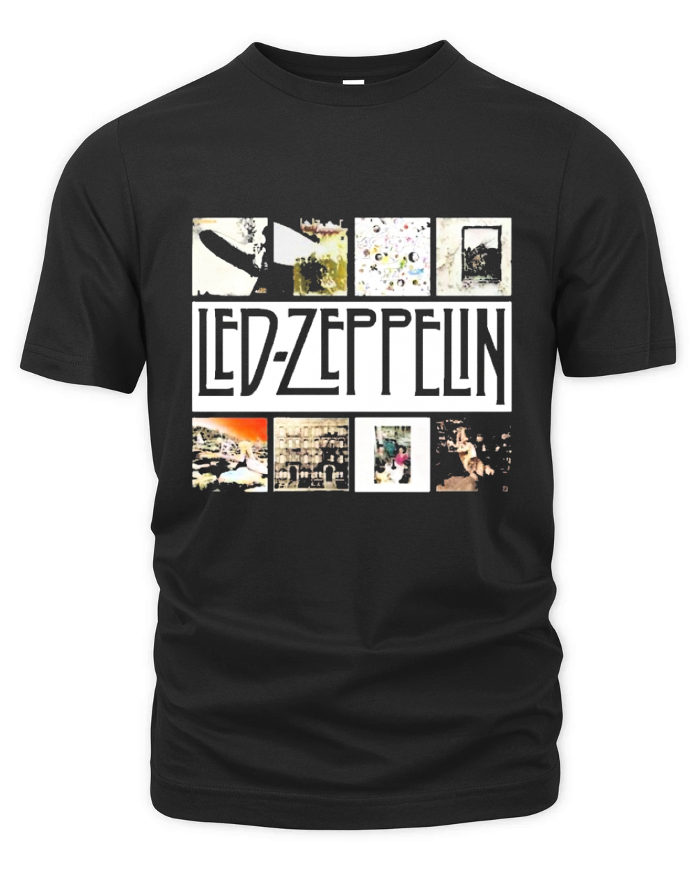 Led Zeppelin Classic Rock Band Organic Unisex T-shirt