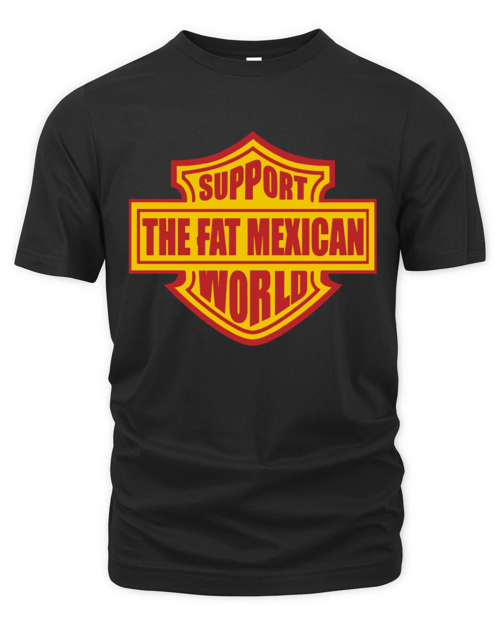 UNTERSTÜTZUNG The Fat MEXICAN WORLD Bandidos LIMTED EDITION Organic Unisex T-shirt