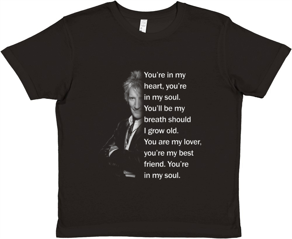 Rod Stewart You’re in my heart you’re in my soul Premium Kids Crewneck T-shirt
