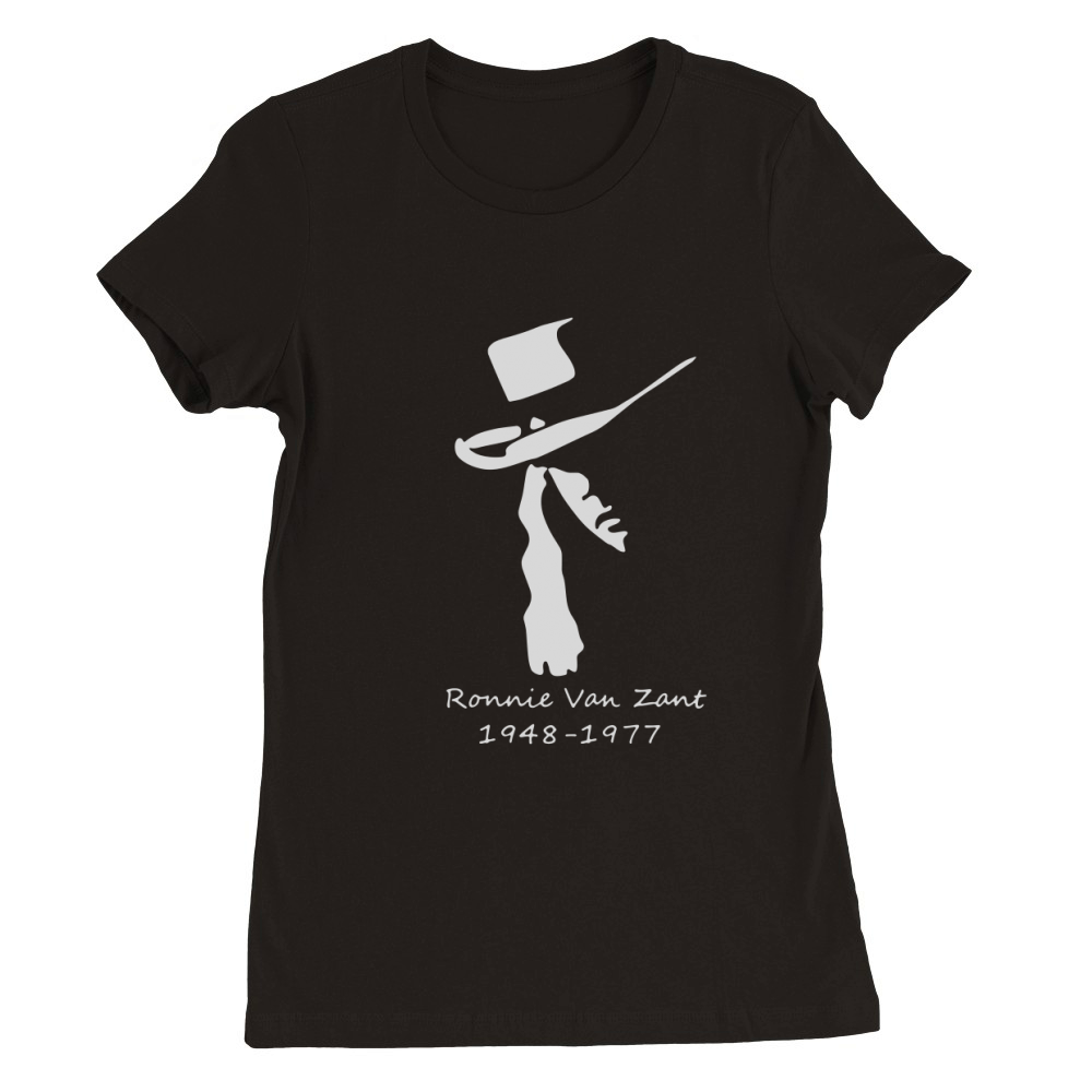 ronnie van zant t shirt Premium Womens Crewneck T-shirt