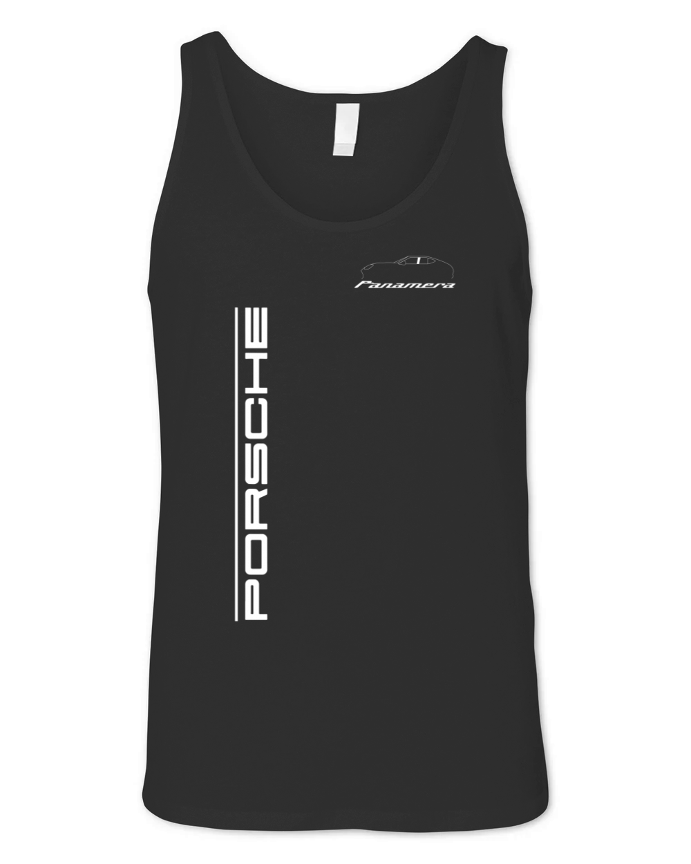 Porsche Panamera side Unisex Jersey Tank