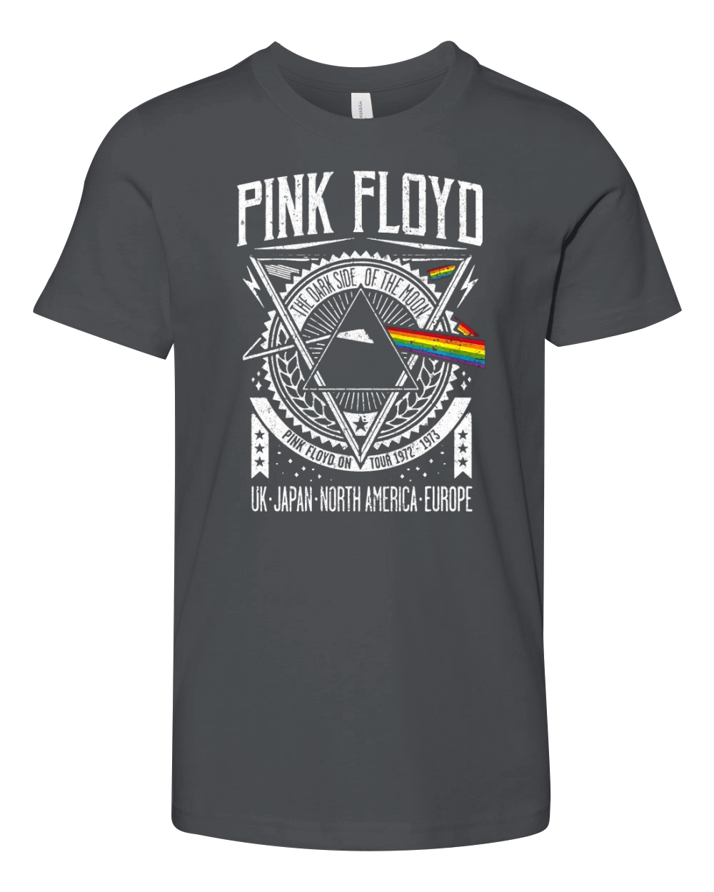 PINK FLOYD - DARK SIDE OF THE MOON TOUR Youth Unisex Jersey Tee