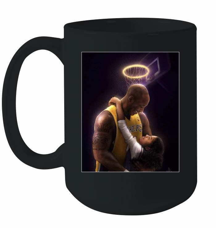 Kobe and Gigi The Legend The Mamba Ceramic Mug