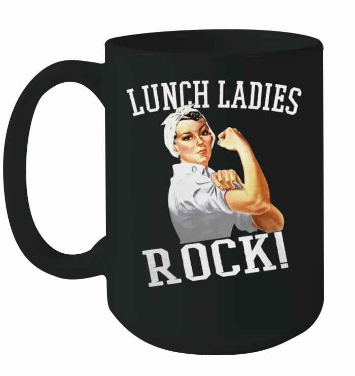 Lunch Ladies Rock TShirt - Funny Lunch Lady Shirts Ceramic Mug