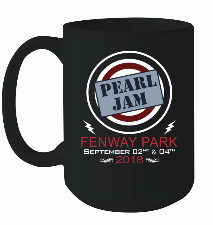 Pearl Jam 2018 Fenway Park Concert Ceramic Mug