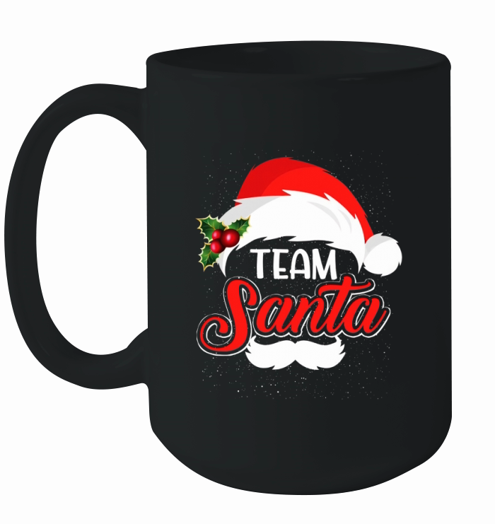 Team Santa Christmas Gift Ideas Christmas Shirts Christmas Gifts Christmas Outfit Ceramic Mug