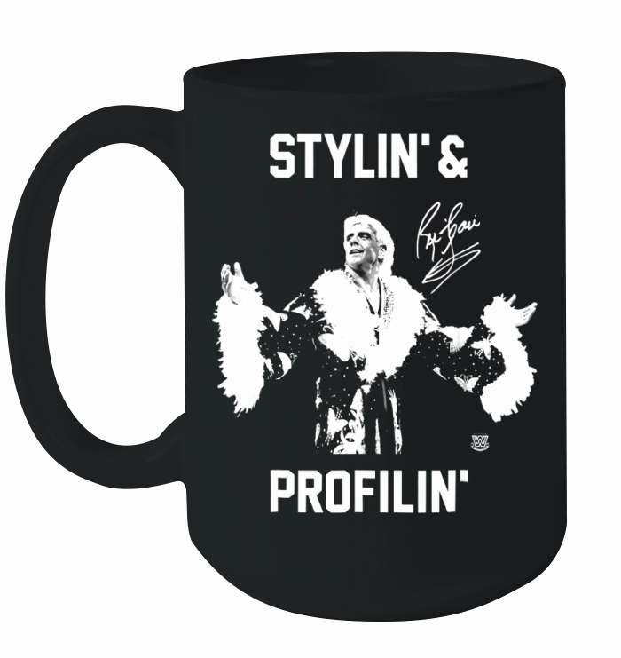 WWE Ric Flair Stylin' And Profilin Ceramic Mug