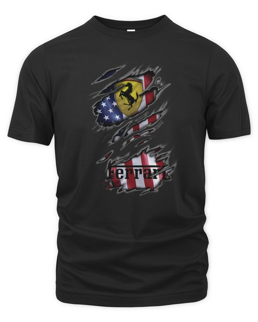 FERRARI FAN US FERRARI FAN US FERRARI FAN US Organic Unisex T-shirt