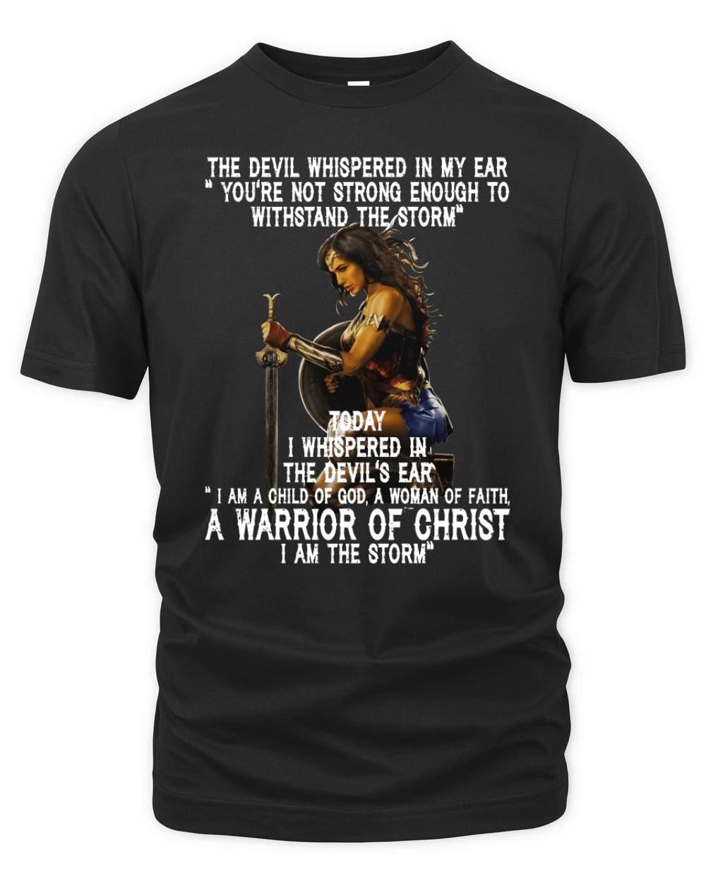 I AM THE STORM WM Organic Unisex T-shirt