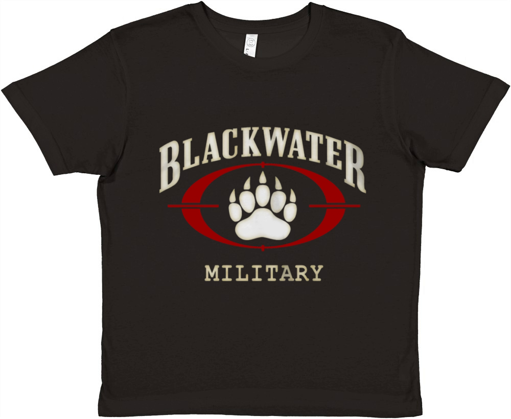BLACKWATER BLACK WATER MILITARY a T-Shirt Premium Kids Crewneck T-shirt