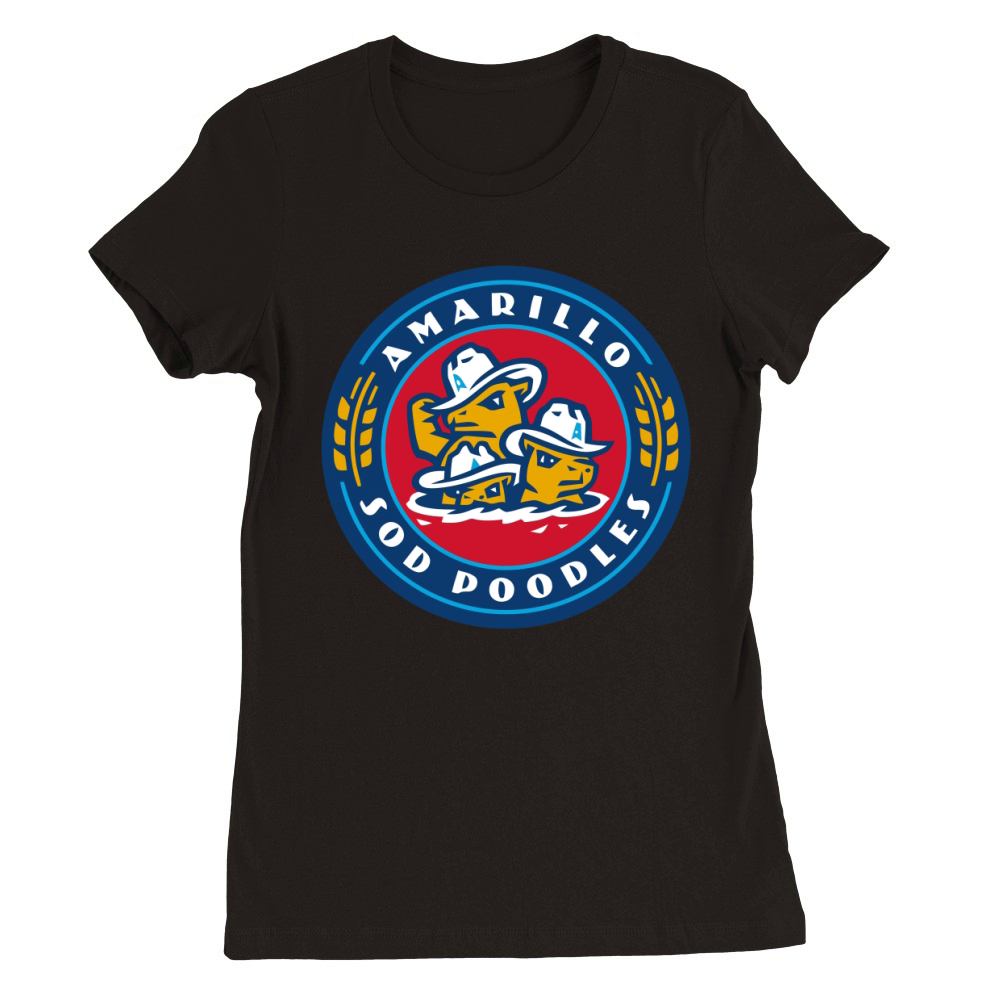 New Logo Amarillo Sod Poodles 2019 Shirt Premium Womens Crewneck T-shirt