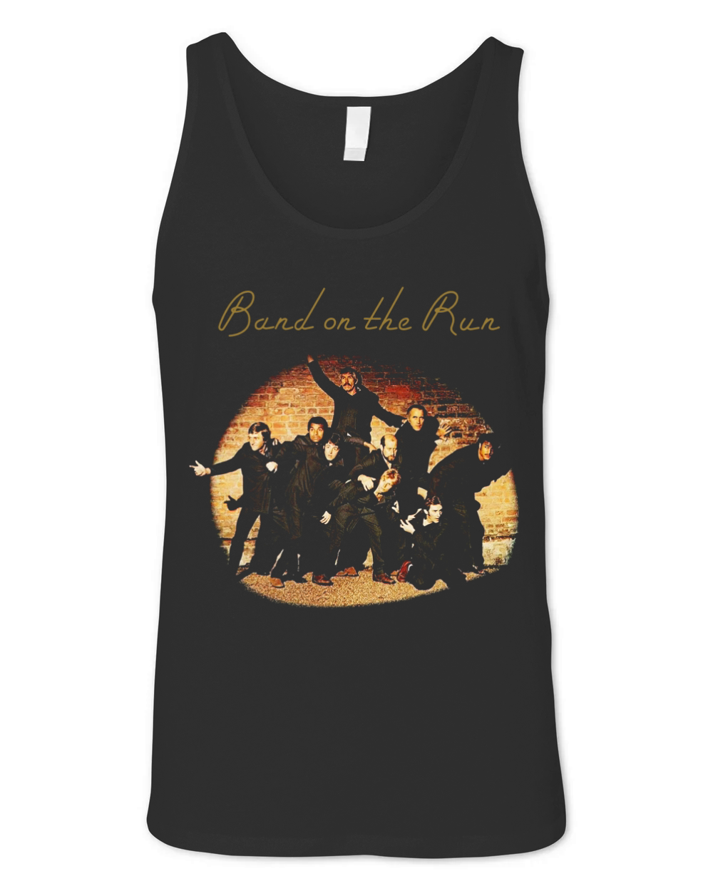 BAND ON THE RUN Unisex Jersey Tank